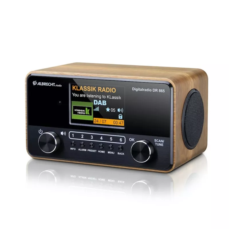 Albrecht DR 865 Senior Digital Radio (avatud pakend)