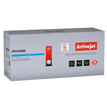 Activejet ATH-216CN tooner (asendab HP 216A W2411A; Supreme; 850 lehekülge; sinine) kiibiga