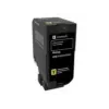 Tooner Lexmark LCCP CS720de CS720dte CS725de CS725dte CX725de CX725dhe CX725dthe jaoks 5000 lehekülge Kollane