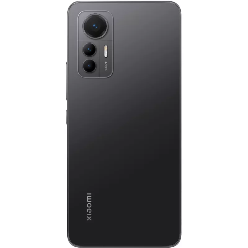 Xiaomi 12 Lite 5G nutitelefon 8 GB / 256 GB must – 16,6 cm (6.55) AMOLED 120 Hz 108 MP kaamera