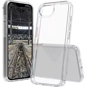 Mobiiltelefoni ümbris jt berlin Pankow Clear Apple iPhone 16E-le, sobib kuni 15,4 cm (6,06 tolli), läbipaistev