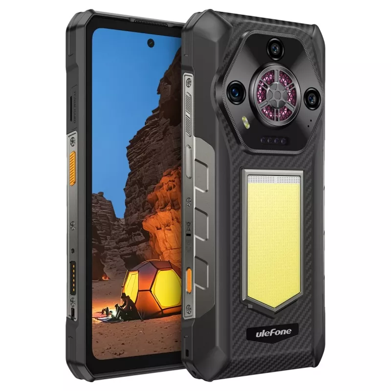 Vastupidav nutitelefon UleFone Armor 30 4G Helioga, 12 GB muutmälu, 512 GB salvestusruum, must, energiaklass A
