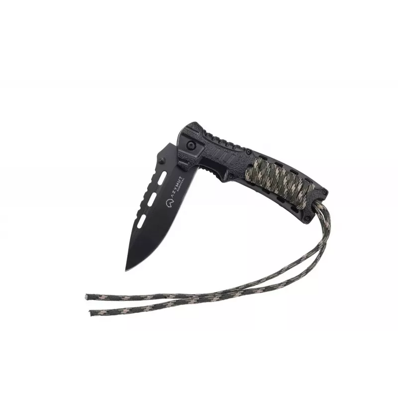 Ellujäämisnuga AZYMUT Survival Fire Starter — fikseeritud teraga matkanuga integreeritud tulesüütajaga