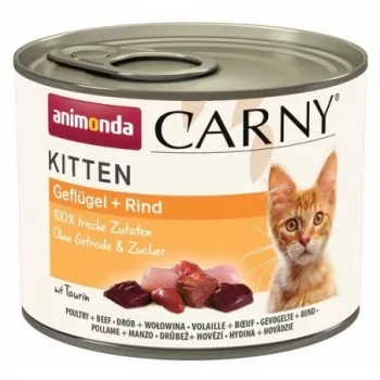 ANIMONDA Carny Kitten linnuliha veiselihaga - märg kassitoit - 200 g