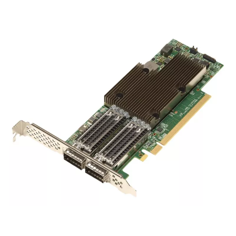 Võrguadapter No name 4XC7A08297 PCIe 4.0 x16 madala profiiliga 100Gb QSFP56 x2 ThinkAgile VX-serveritele