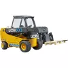 Tõstuk BRUDER JCB Teletruk mänguasi — ABS, soovitatav alates 3. eluaastast, must ja kollane