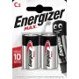 Ühekordne patarei Energizer C 1,5 V leelispatarei 2 tk pakendis E301533200