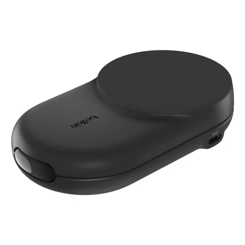 Siselaadija Belkin UltraCharge 25w Qi2 2in1 Magnetiline USB-C Must Ümar