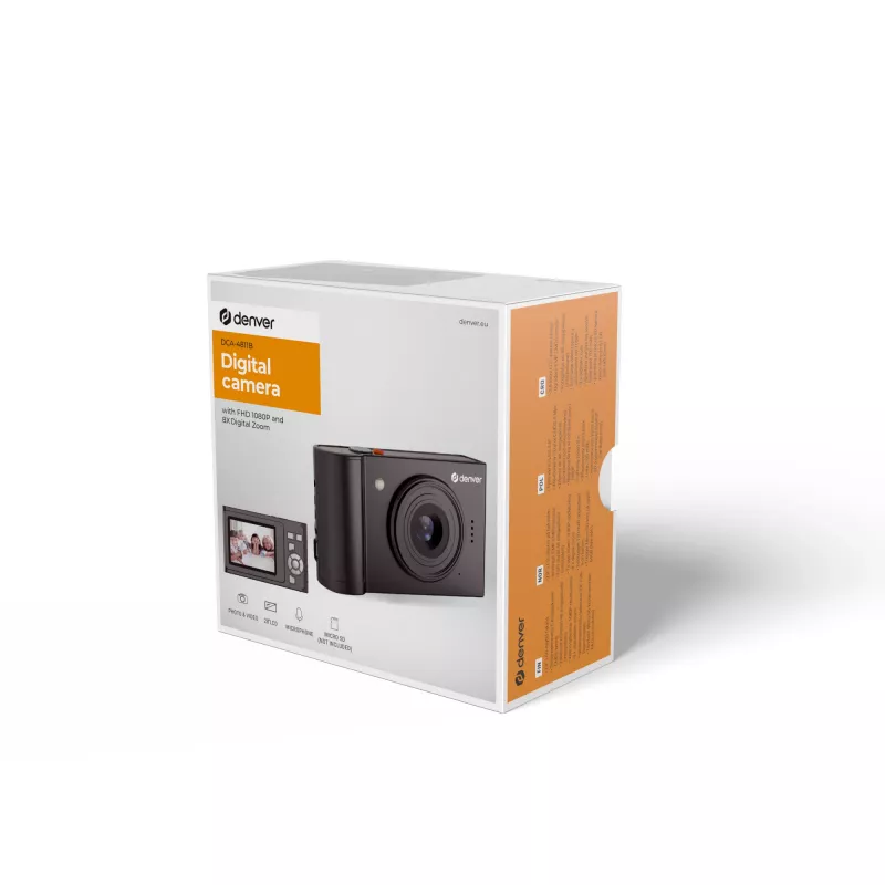 Digikaamera Denver DCA-4811B 5-megapiksline CMOS sensor musta värvi