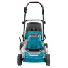 Makita DLM460PT2 muruniiduk Järelkäidav muruniiduk Aku Must, Sinine, Hall