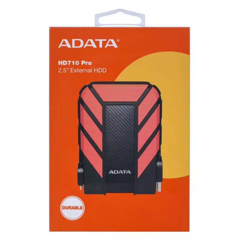 ADATA HD710 Pro väline kõvaketas 1 TB 2,5-tolline USB 3.2 Gen 1 (3.1 Gen 1) Must, Punane