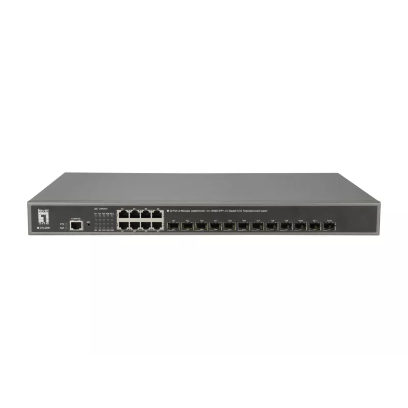 LevelOne GTL-2091 Hall, hallatav L3 Gigabit Ethernet (10/100/1000) lüliti