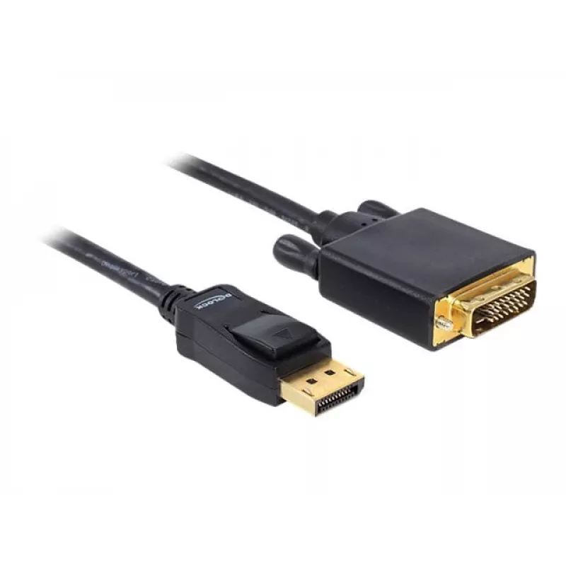 Kaabel DeLOCK DisplayPort - DVI 24+1 isane/isane 2m