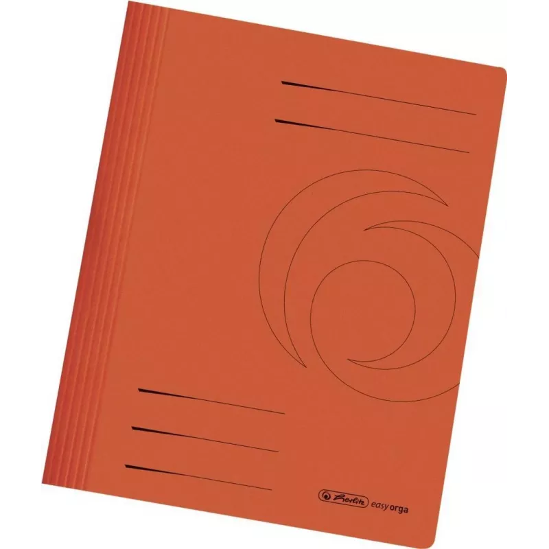 Manila kaust Herlitz 11037009, papist, oranž, A4