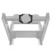 Asetek SimSports Front Mount for Podium Brackets - must, 70 mm poldiring