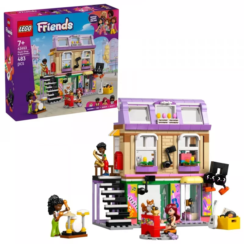 LEGO FRIENDS 42653 Muusikapood ja korter