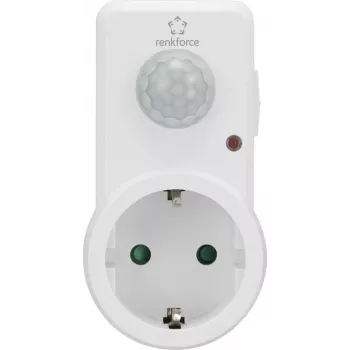 Renkforce 1588385 vahepesa PIR-liikumisandur 120° valge IP20