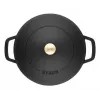 Saute Pan ZWILLING STAUB BRAISERS Ümmargune 28 cm, must, põhja Ø 22,2 cm