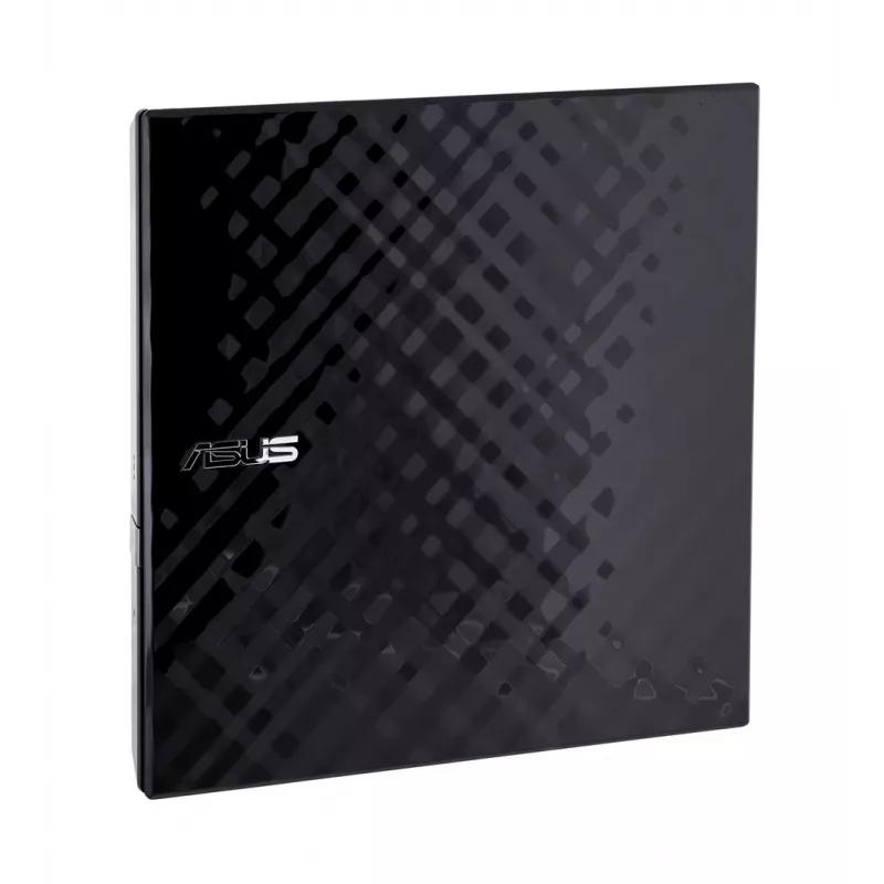 Väline DVD±RW optiline kettaseade ASUS SDRW-08D2S-U Lite, USB 2.0, must, 24x CD / 8x DVD, 142×142×20 mm