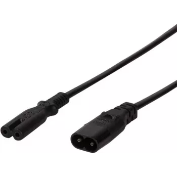 Logilink toitekaabli pikendus, 2 m, must (CP129)