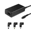 Qoltec 52415 toiteadapter, loodud Samsung Sony jaoks 65W | 3 pistikut | +toitekaabel
