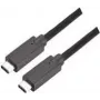 Bachmann 918.190 USB-kaabel 0,5 m USB 3.2 Gen 2 (3.1 Gen 2) USB-C Must (918190)