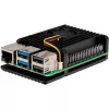 Joy-IT Armor Case BLOCK ACTIVE SBC-korpus arenduskomplektidele Raspberry Pi (RB-AlucaseP5-07FAN)