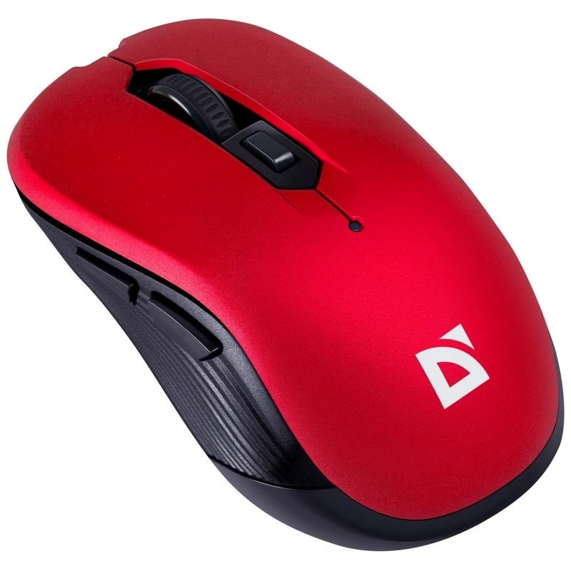 Juhtmevaba RF vaikne hiir DEFENDER Gassa MM-105 — Mõlemakäeline, 1600 DPI, 2,4 GHz, nano-USB vastuvõtja