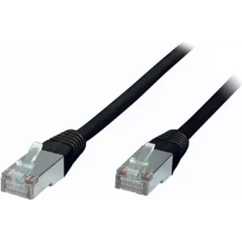 Võrgukaabel S/CONN Cat5e 1 m, F/UTP (FTP), RJ-45 – RJ-45, 1 Gbit/s, must