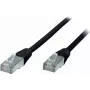 Võrgukaabel S/CONN Cat5e 1 m, F/UTP (FTP), RJ-45 – RJ-45, 1 Gbit/s, must