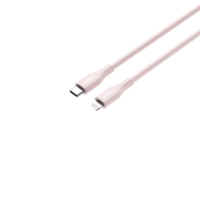 CANYON kaabel CLNM60 C-L 60W MFI 1m Silicon Pink