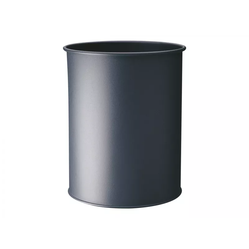 Vastupidav prügikast 330158 15 L ümmargune metallist antratsiit