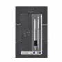 Parker 2093258 pastapliiatsikomplekt Must, Hõbedane 2 tk
