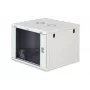 Seinale kinnitatav 19-tolline riiulikapp DIGITUS Dynamic-N DN-37106 — 9U, 600x600 mm, IP20, võtmelukk