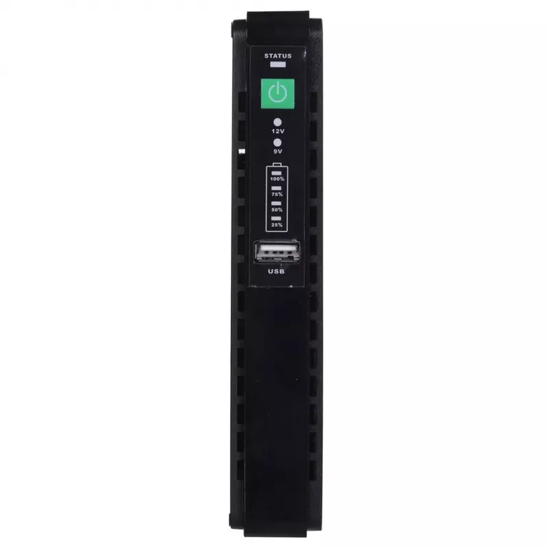 Toiteadapter/inverter MPL Power RouterUPS-30-PoE 30 W sisetingimustesse, 100–240 V, must, 160×105×28 mm