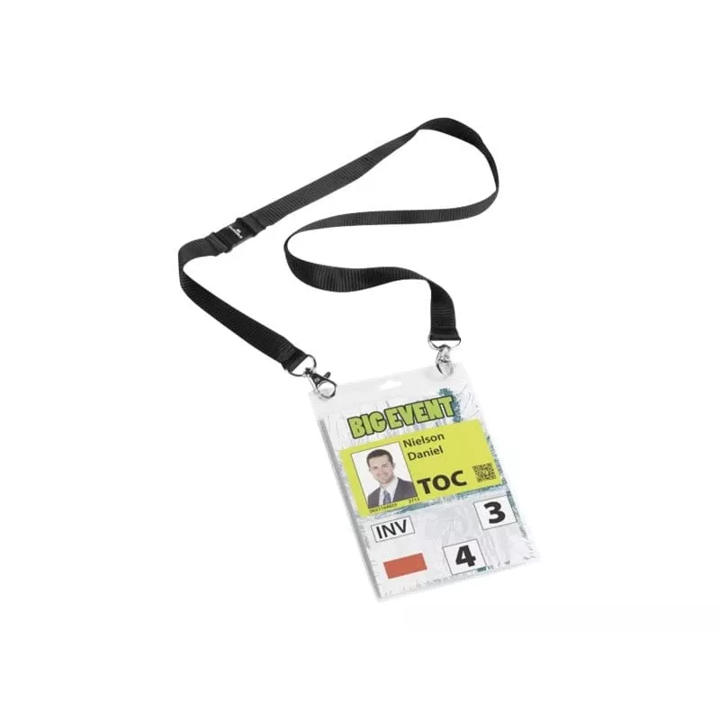 Nimesildihoidja Durable 852501 Tekstiil 10 tk
