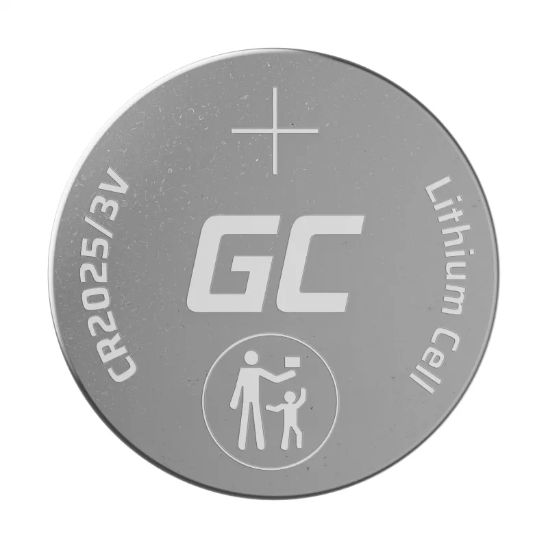 Green Cell Blister 10x liitiumpatarei CR2025 3V 160mAh nööp