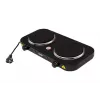 Mesko Home MS 6509 pliit Must Lauapealne Suletud plaat 2 tsooni