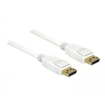 DisplayPort kaabel DeLOCK 85509 1,5 m Valge