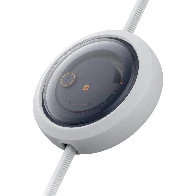 Kiirlaadimiskaabel 3in1 Baseus Free2Draw USB-C – USB-C/Lightning/Micro 100W, 1,1 m (valge)