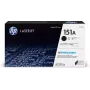Toner HP 151A Must Originaal LASERJET toonerkassett 1500 lehekülge Must