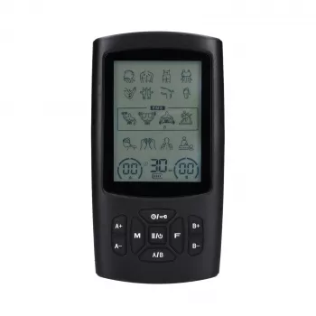 TENS/EMS elektrostimulaator Extralink Vital+ Essential — 2 režiimi, 20 intensiivsustaset