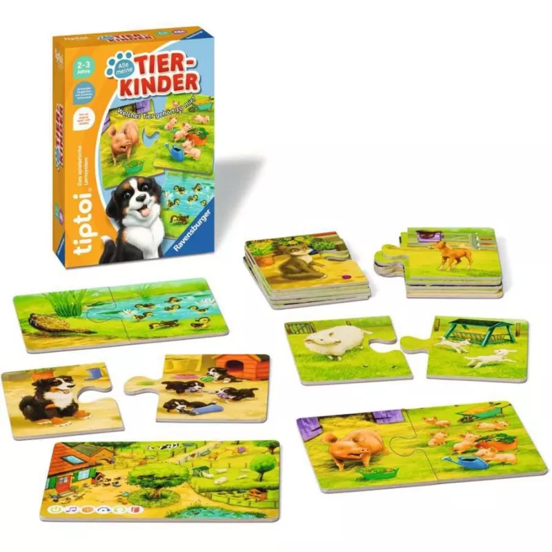Lauamäng Ravensburger tiptoi Alle meine Tierkinder