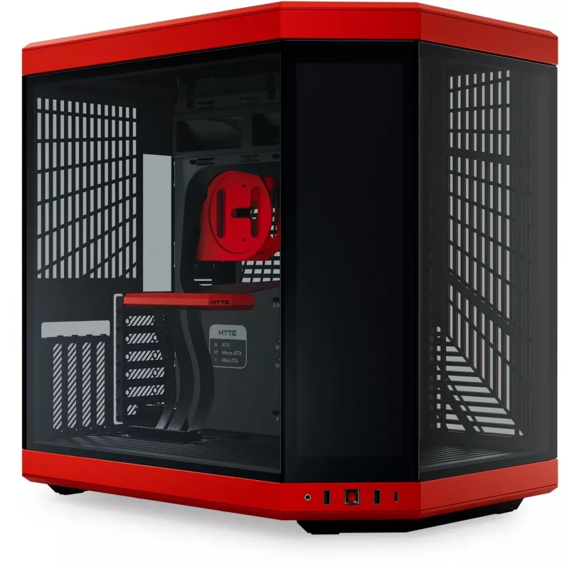 HYTE Y70 Touch Infinite Midi Tower Must, Cherry colour