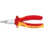 Knipex 22 06 160 - Pikad otsad - Kroom-vanaadiumteras - Plast - Punane/oranž (2206160)