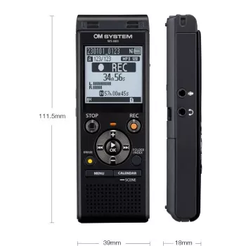 Olympus WS-883 digitaalne diktofon - 8 GB