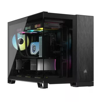 Korp Corsair CC-9011287-WW Midi Tower Alumiinium, Must