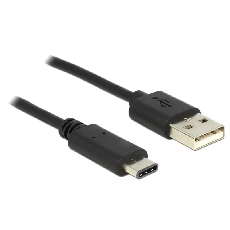 USB-kaabel DeLOCK 0,5 m USB2.0-A USB2.0-C