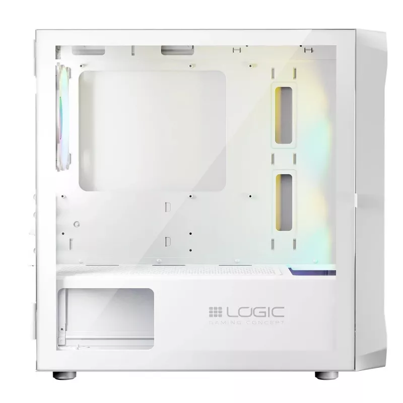 Logic PORTOS ARGB MINI USB 3.0 korpus valge