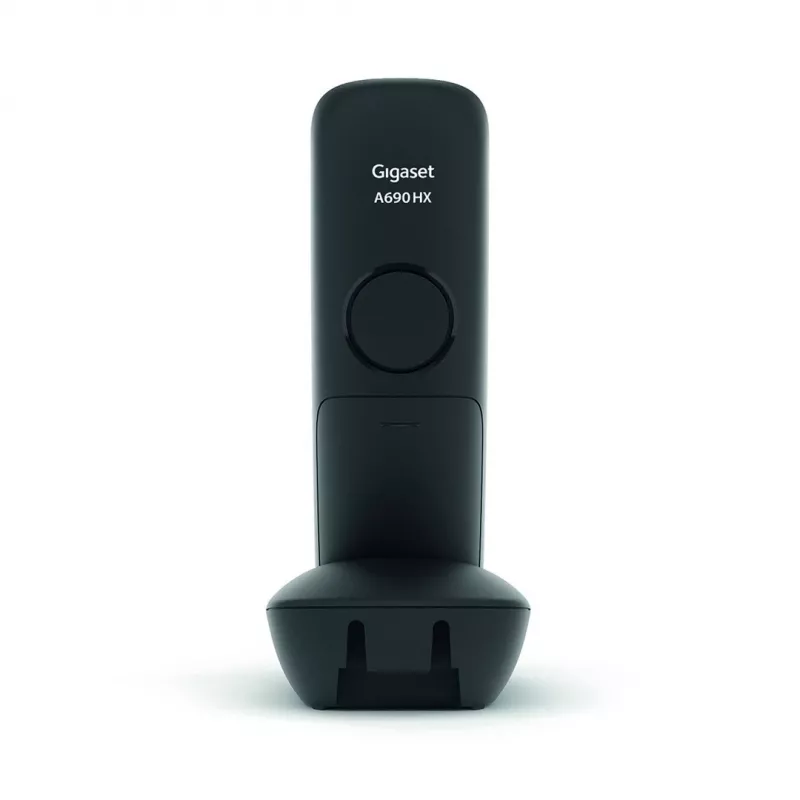 Gigaset A690HX Analoog/DECT telefon Kõne tuvastus Must, Hõbedane